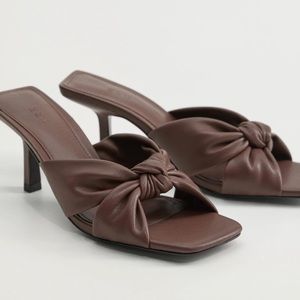 Mango knot mule  bloggers fav